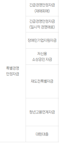 2025 소상공인정책자금 종류 및 지원자격