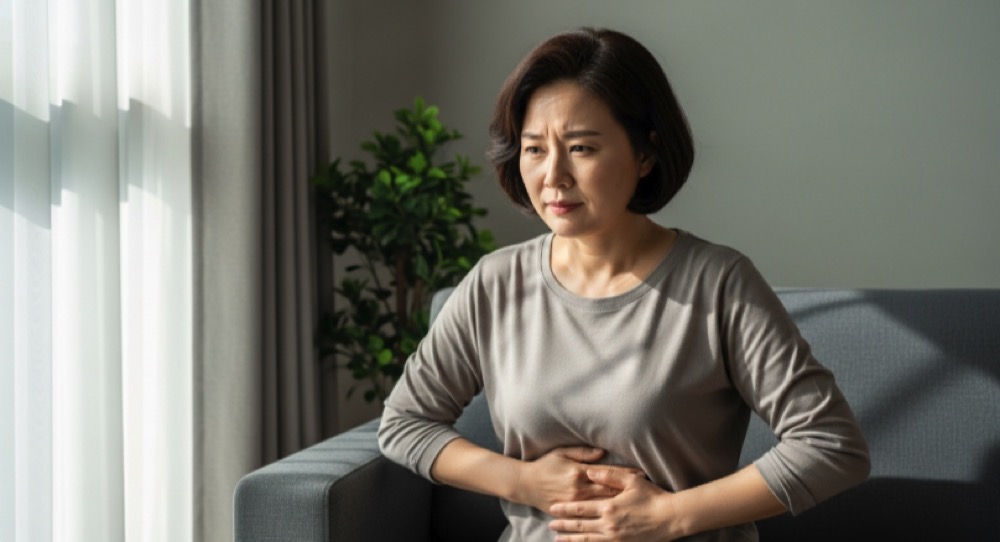 복부 통증 관리 시작