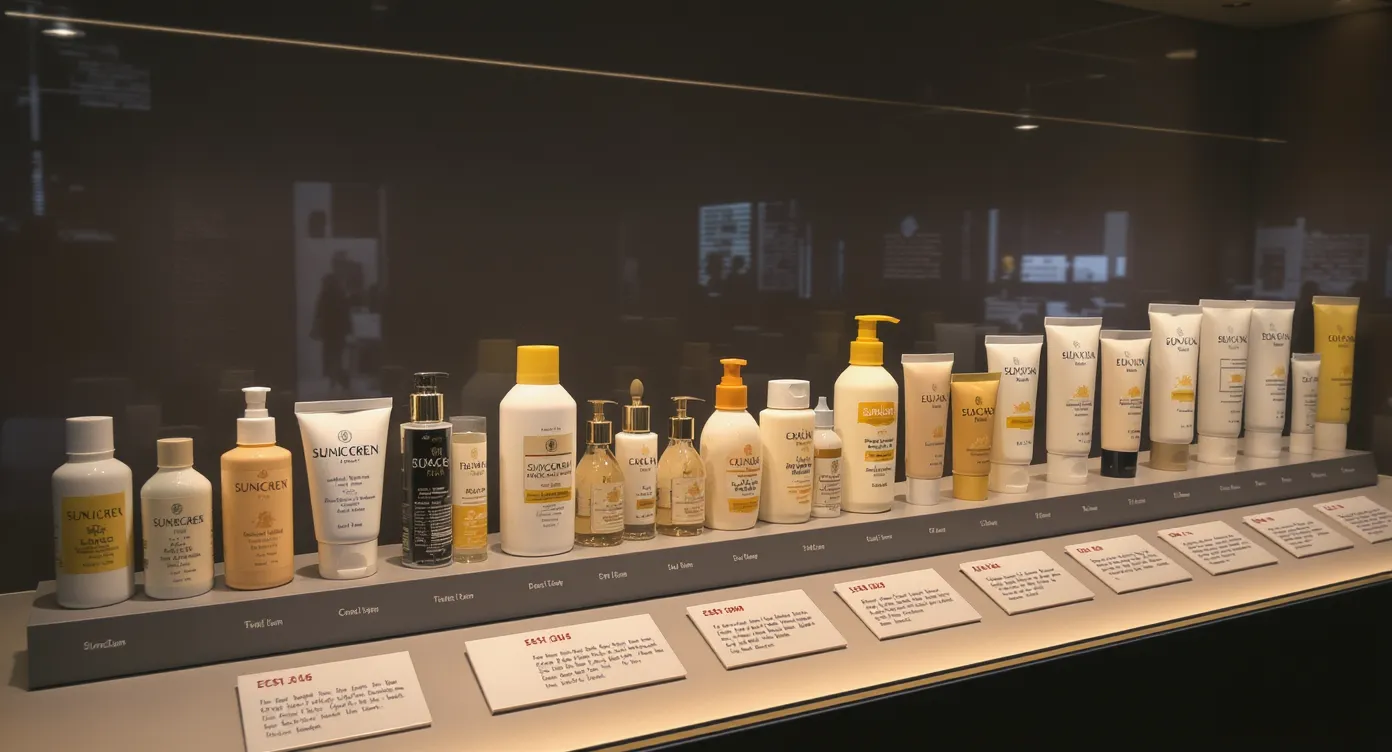 선크림 SPF50+ 완벽 분석