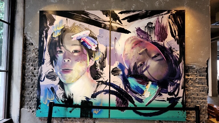 지민 초상화 