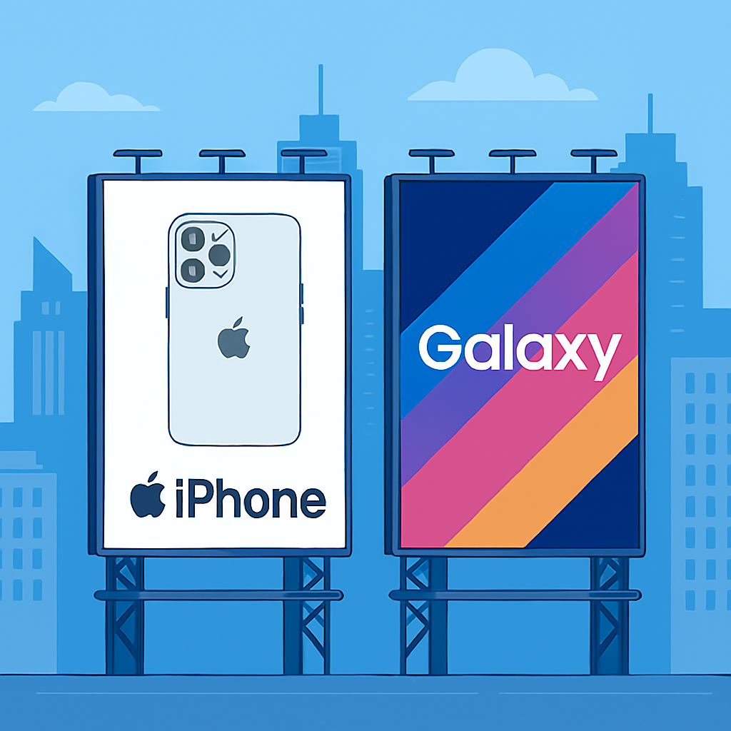 브랜드 전략 비교