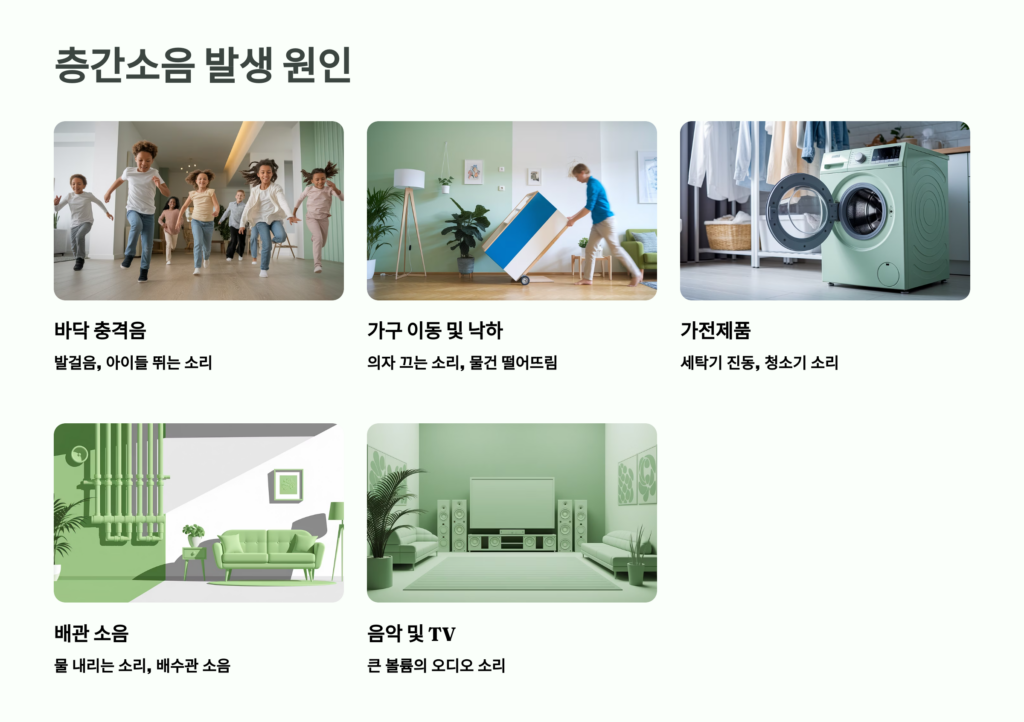 층간소음 발생 원인