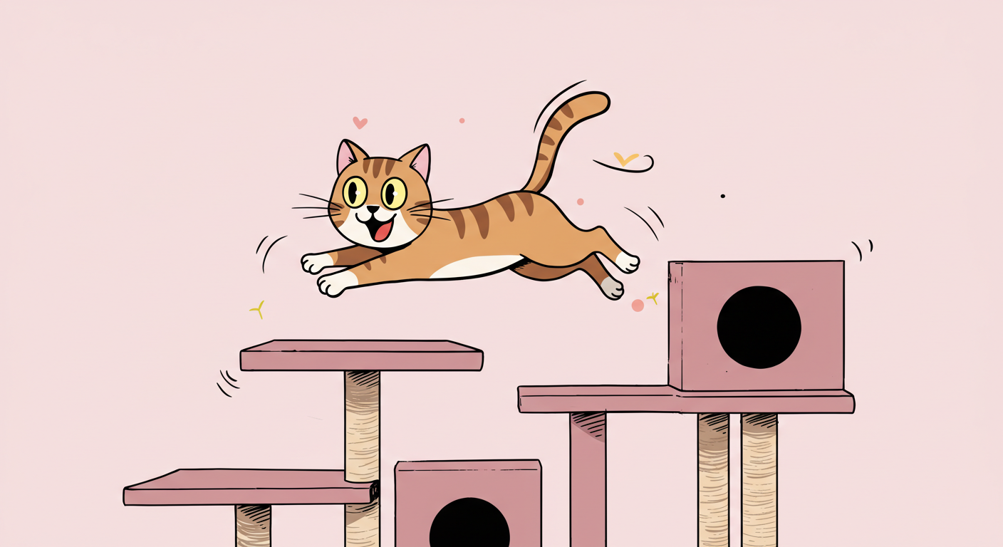 고양이 스트레스 해소법