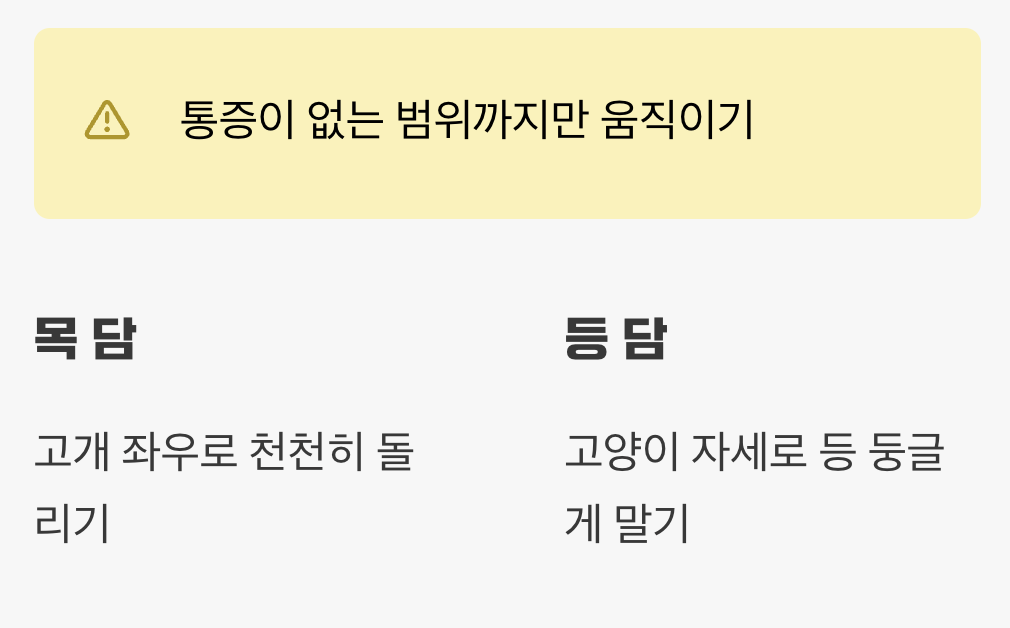 '괴롭히지 않는' 부드러운 스트레칭