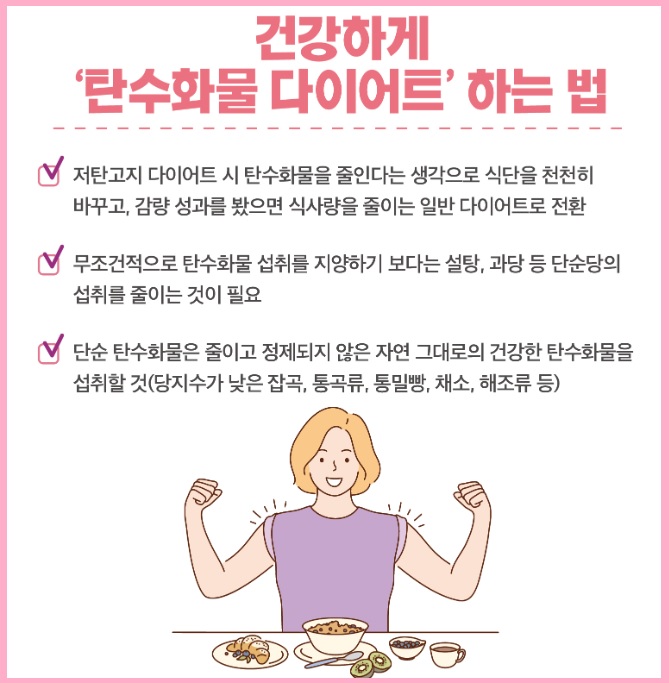 탄수화물 다이어트 방법