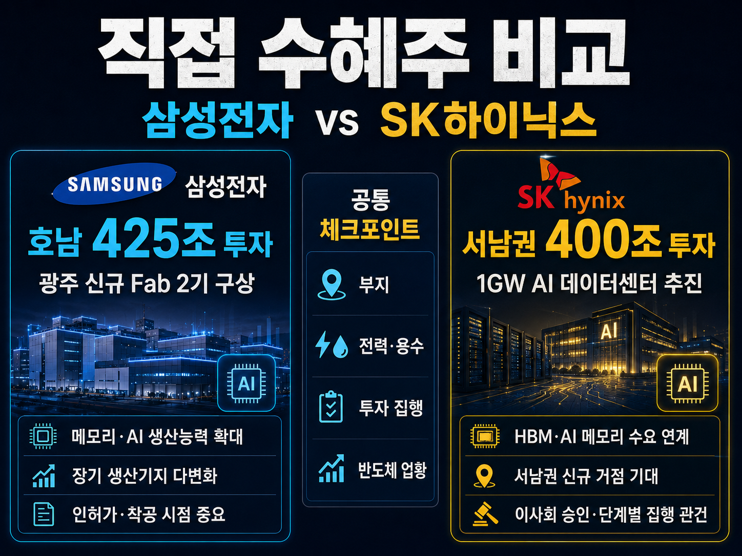 삼성·SK 800조 호남 반도체 클러스터 추진…관련주 옥석가리기 시작됐다