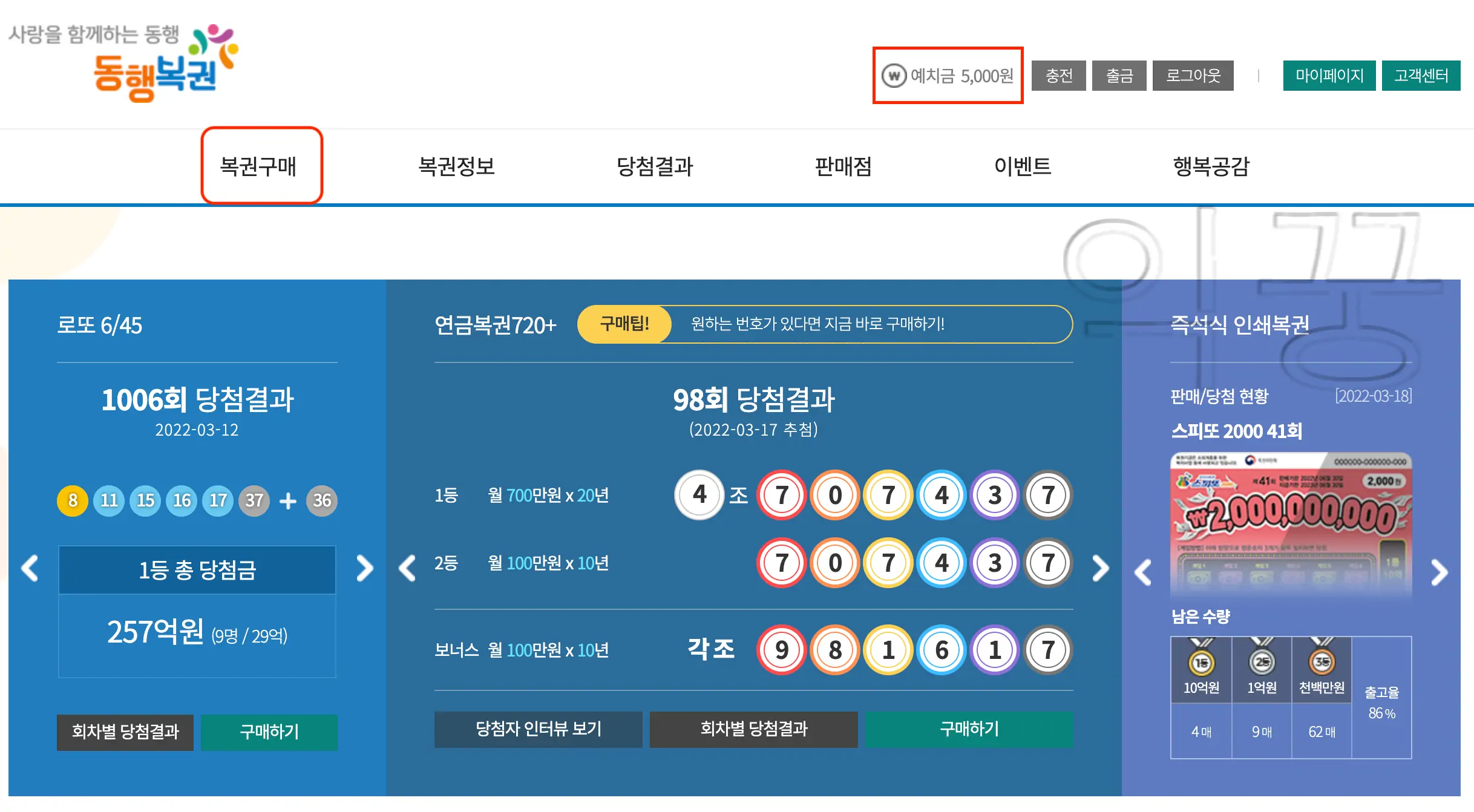 온라인 로또 구매방법