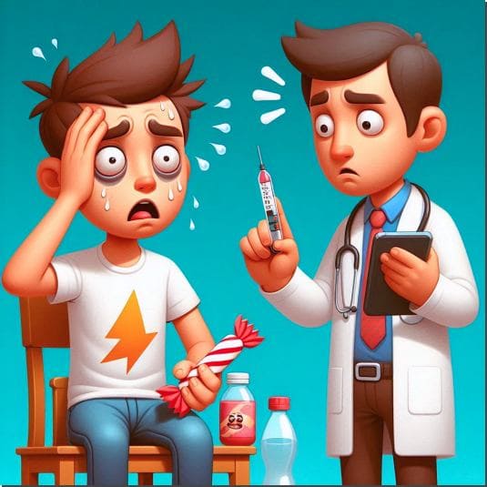 당떨어질때 대처법