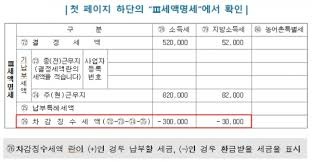 연말정산 미리보기