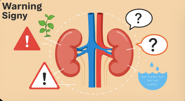 신장기능 저하의 경고 신호
