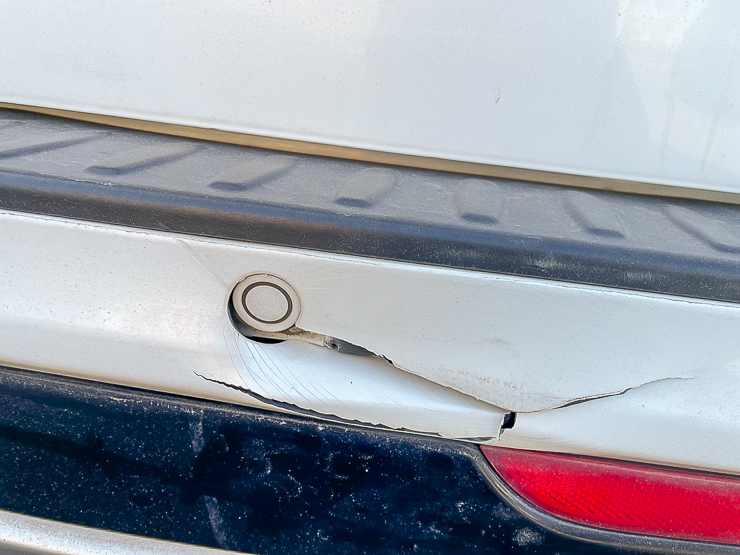 차량 사고 부위 1