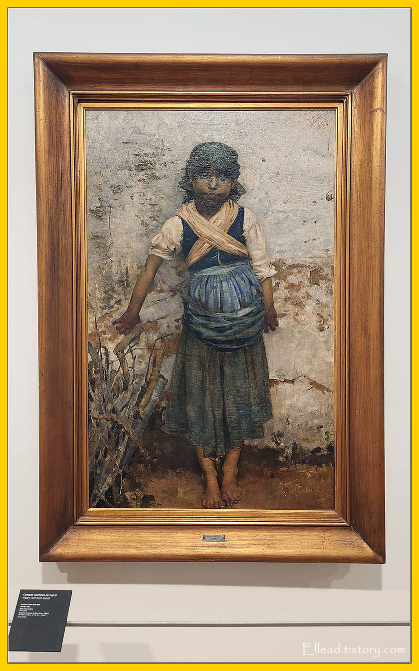 Weary (Girl from Capri), 1882