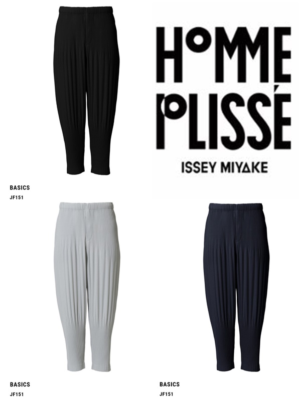 이세이미야케 Homme plisse 옴므플리세 베이직 팬츠 JF151