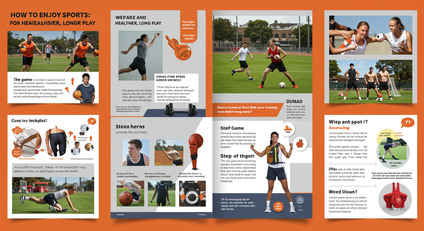 🏐 스포츠를 즐기는 법: 더 건강하고 오래 즐기기 위한 준비와 회복