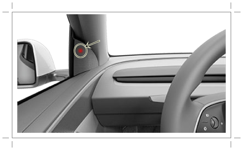 테슬라 모델 Y 주니퍼 블라인드 스팟 워닝 라이트 사이드미러 안전주행