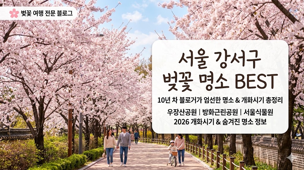 강서구 벚꽃 명소
