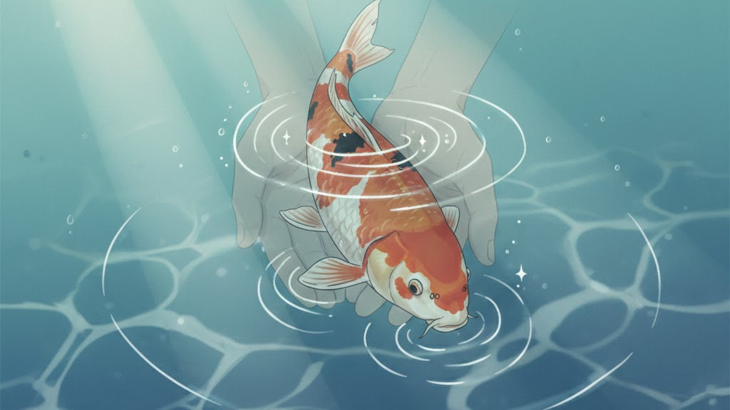 잉어 잡는 꿈 해몽: 태몽·성과·기회 의미 8가지(상황별)