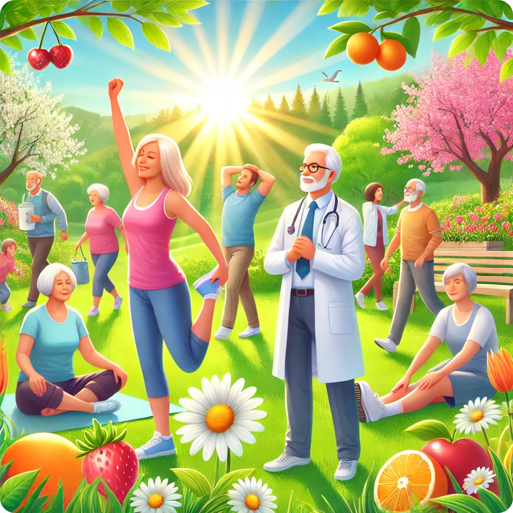 신중년 봄맞이 건강챙기기