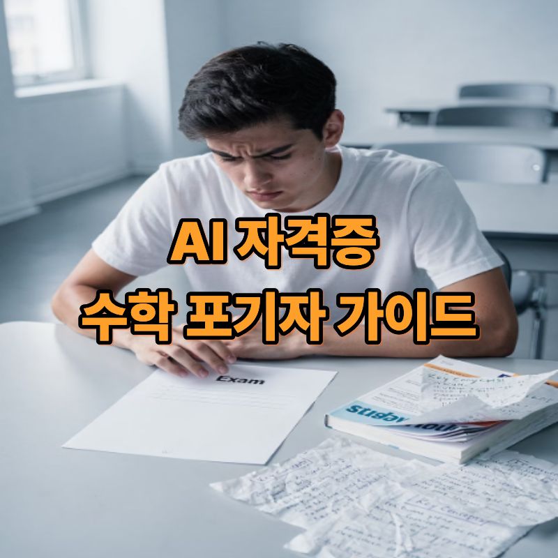AI 자격증 수학 포기자 가이드