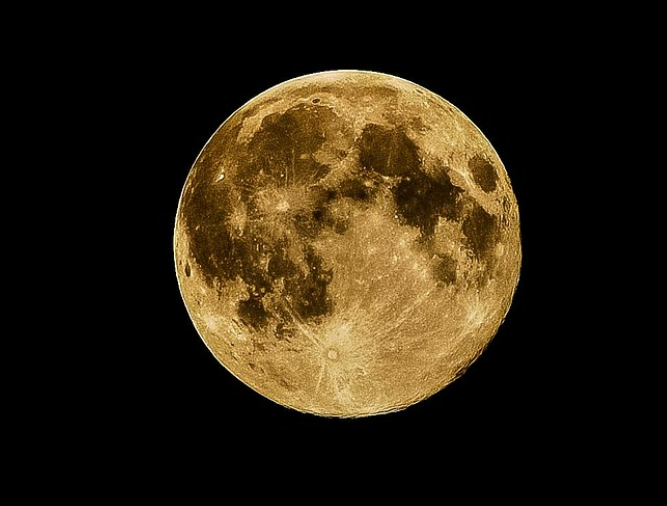 대전시민천문대 달 모형