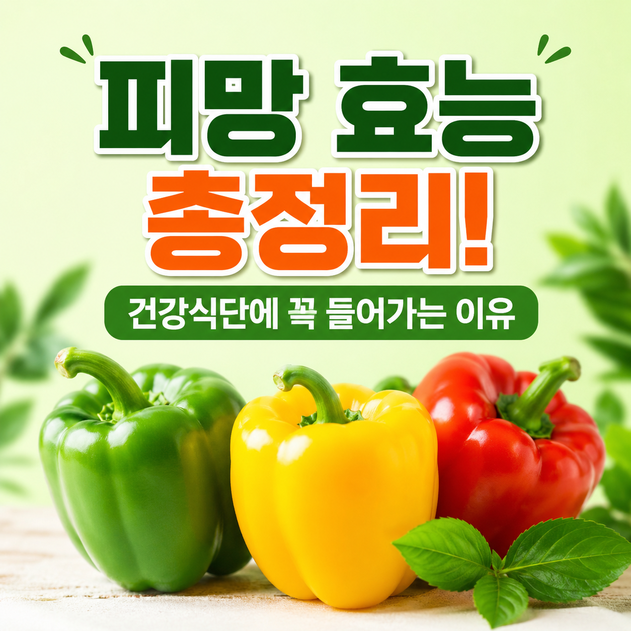 피망 효능