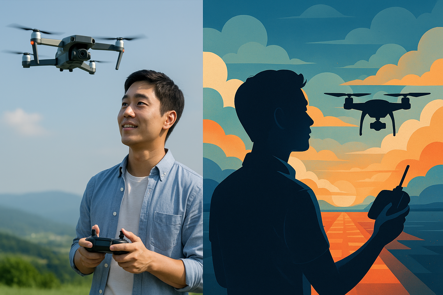 드론을 날리는 꿈