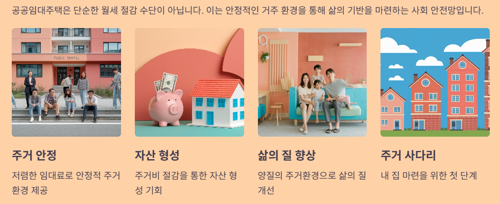 공공 임대주택 주거 사다리의 시작