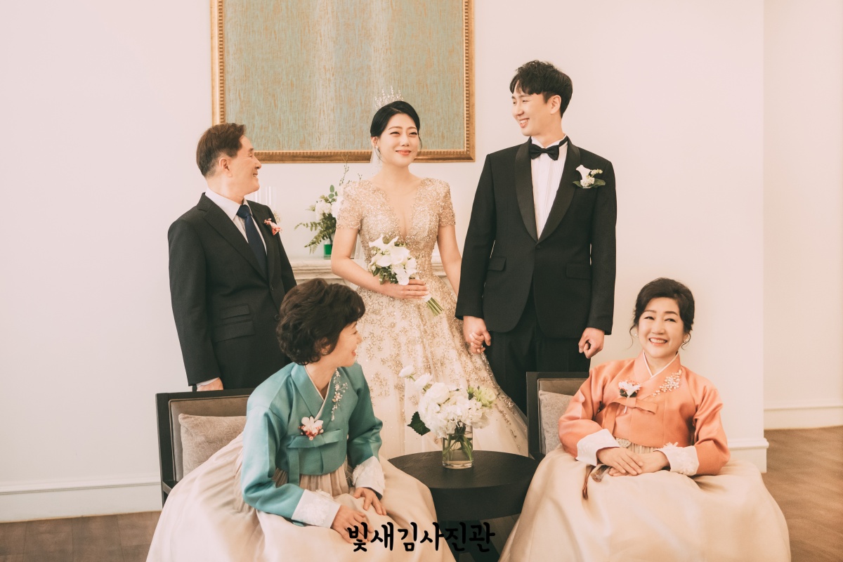 mj컨벤션 본식서브스냅 가족사진