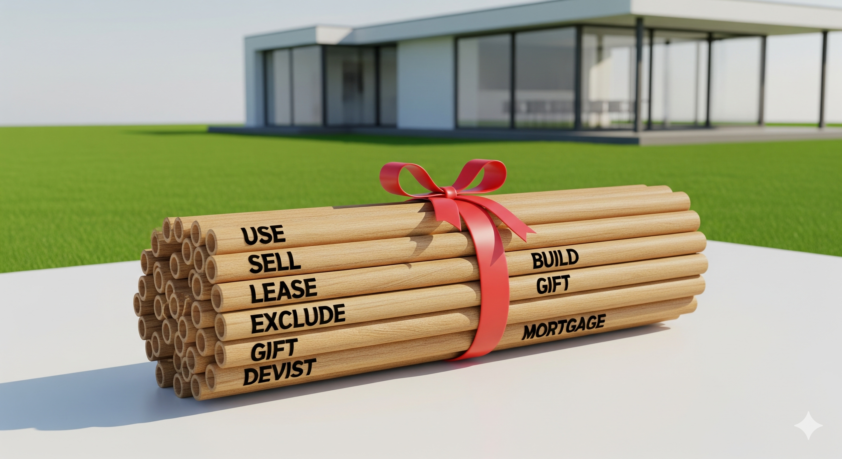 부동산 화채이론을 설명하는 권리의 다발 구조와 토지 소유권 개념