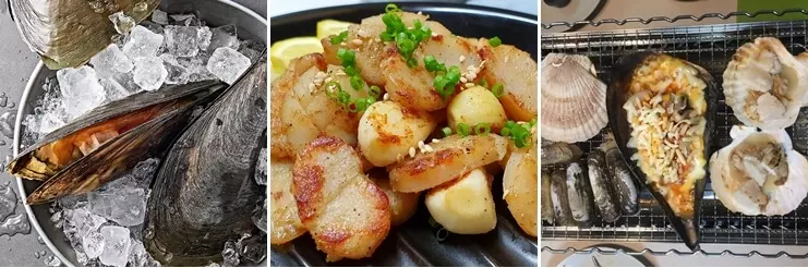 키조개-키조개완자버터구이-키조개구이-가로사진