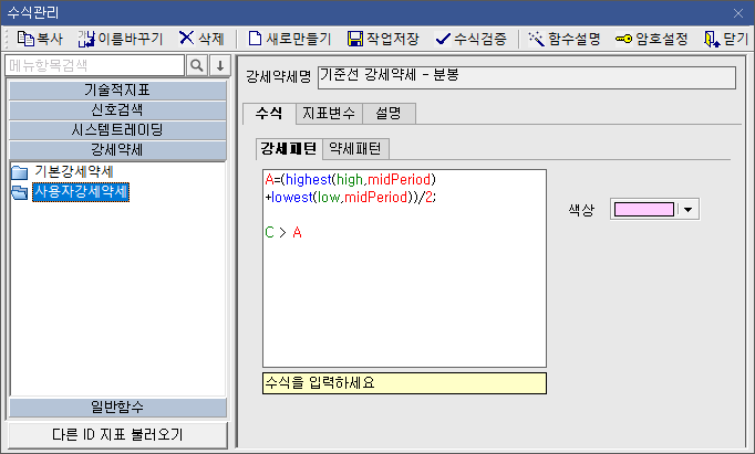 기준선 강세약세 1)
