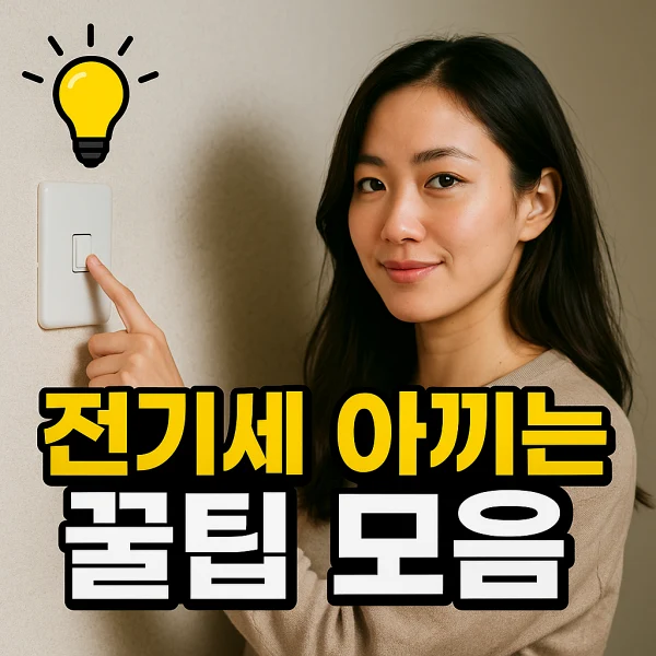 전기세 아끼는 현실 꿀팁