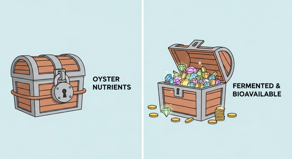 유산균 발효 굴 추출물
