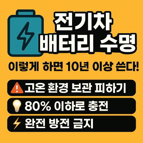 전기차 배터리 수명