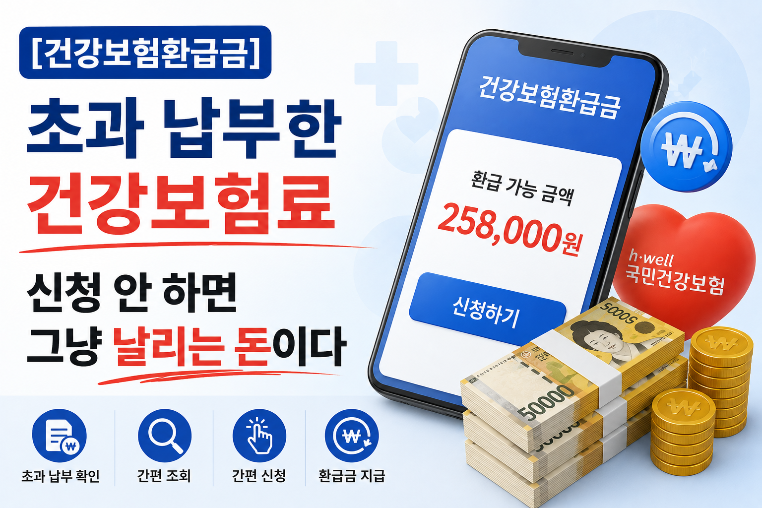 건강보험료 환급금조회