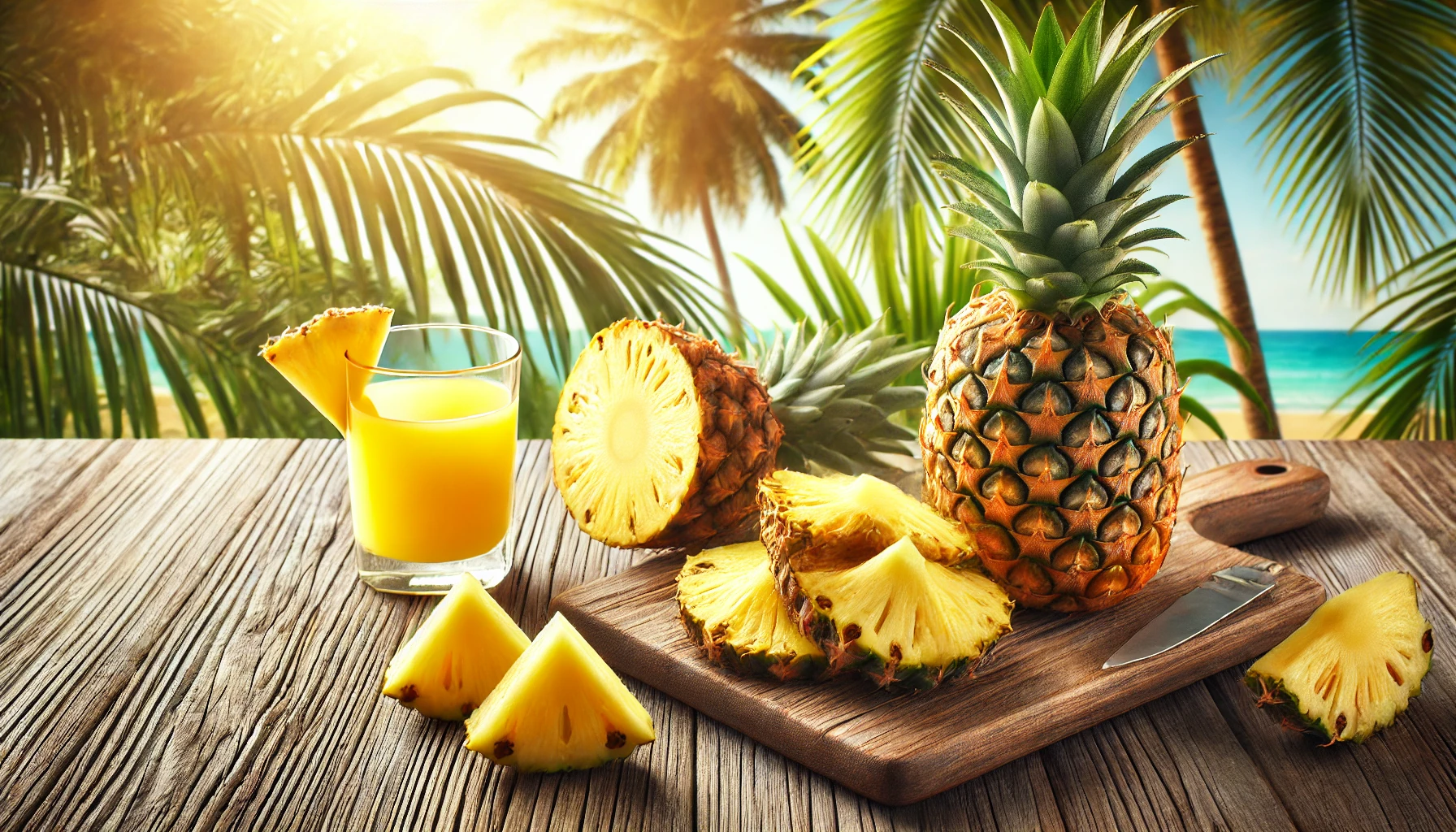 파인애플 섭취 시 주의사항