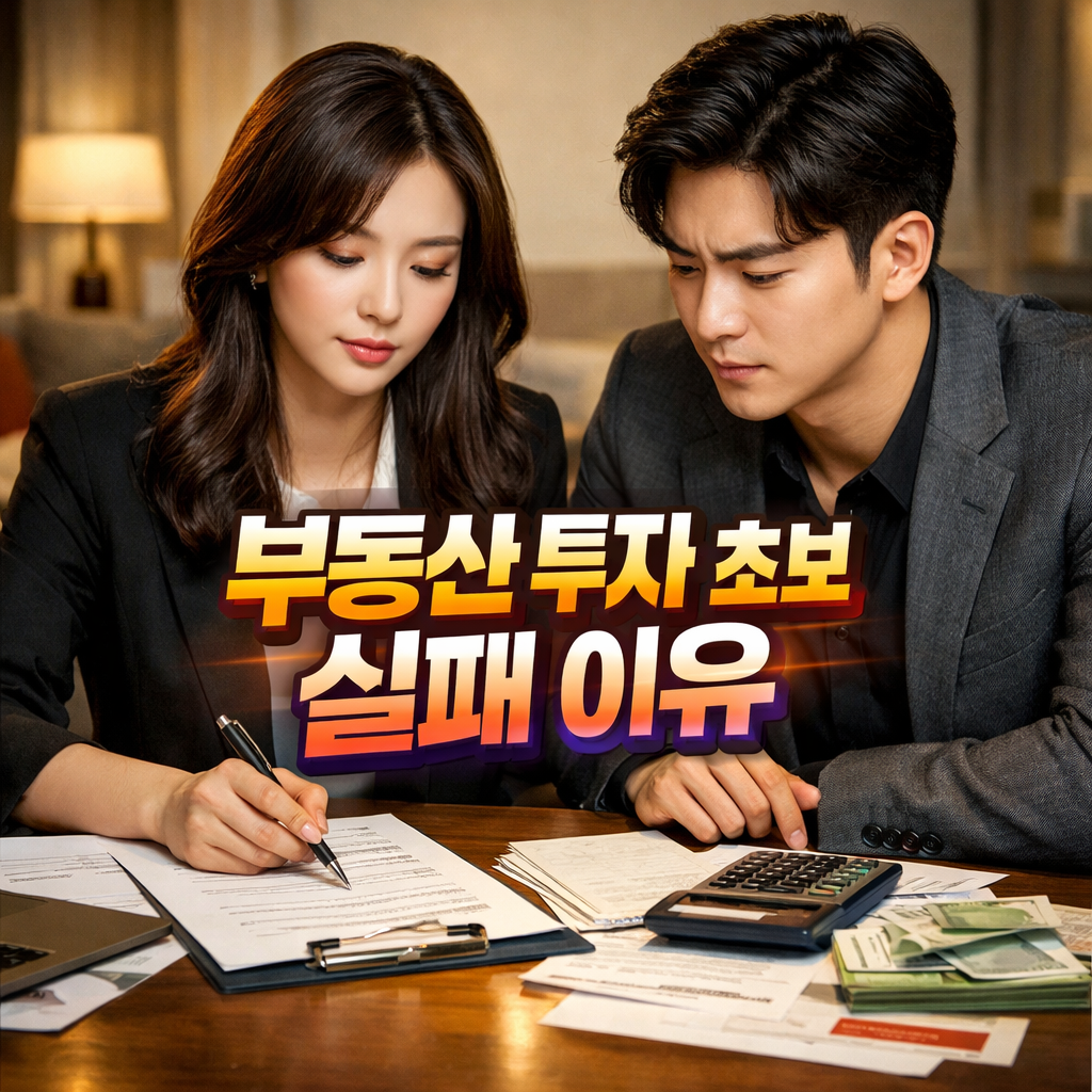 초보 부동산투자, 돈 새는 실패 루트 끊는 법