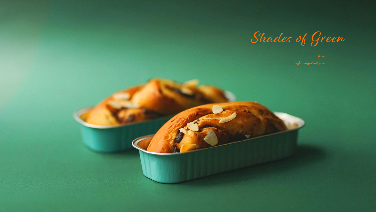 06 파운드 케이크 C - Shades of Green 청록색배경화면