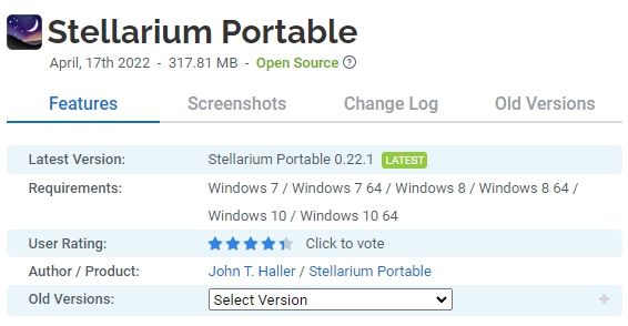 Stellarium-Portable