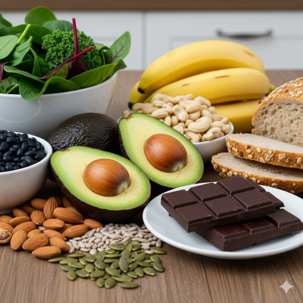 마그네슘이 풍부한 식품들/gemini