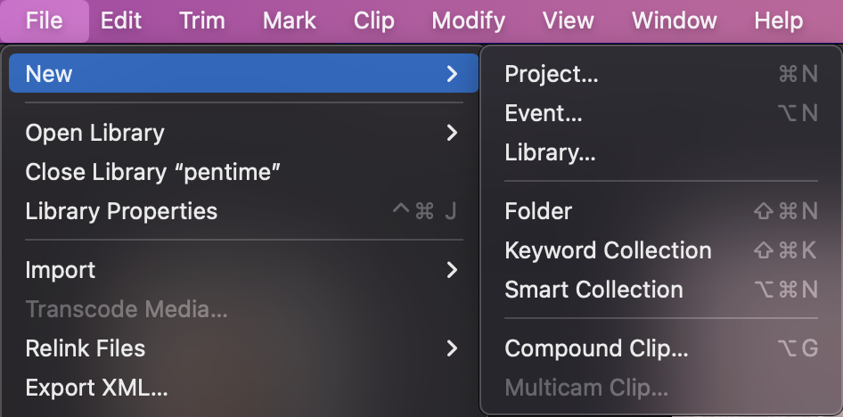신규 라이브러리 만들기
