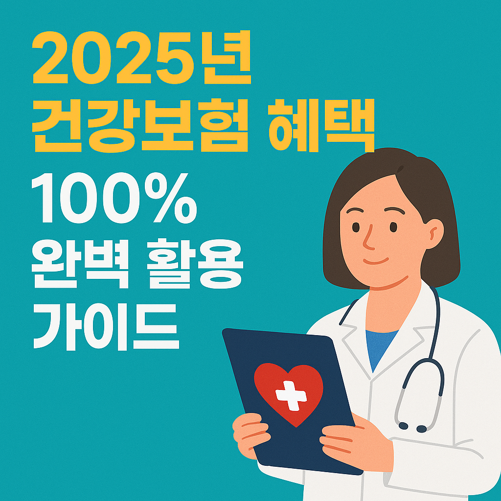 2025년 건강보험 혜택 100% 완벽 활용 가이드
숨겨진 혜택부터 환급까지