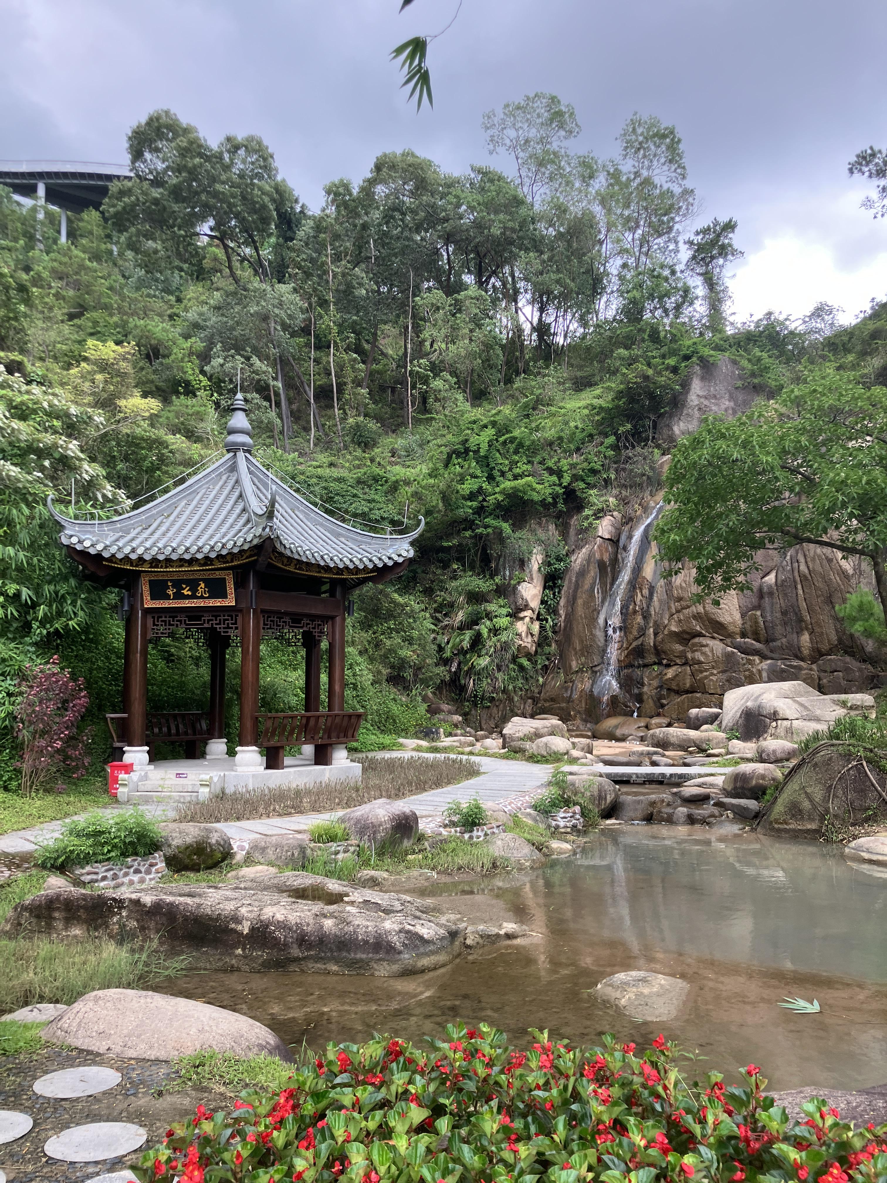 주하이공원 샹산 계곡풍경