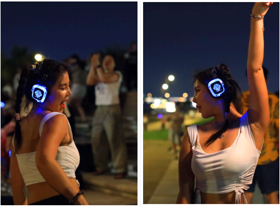 한강 무소음 DJ 파티