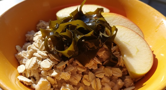 귀리, 다시마, 사과