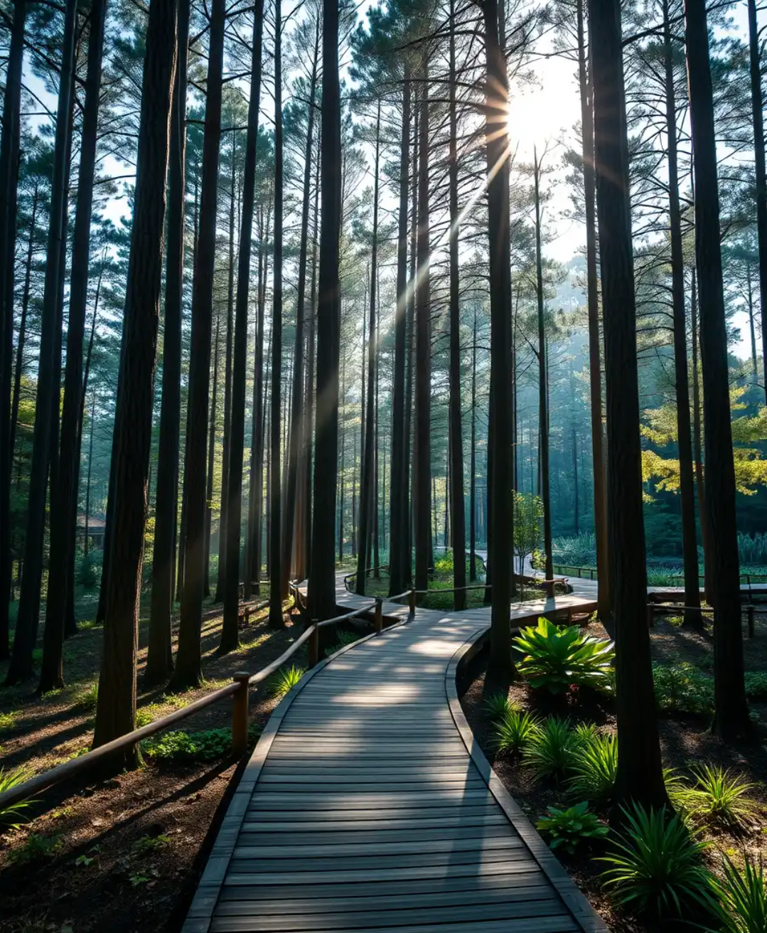 강릉 솔향수목원 인생샷