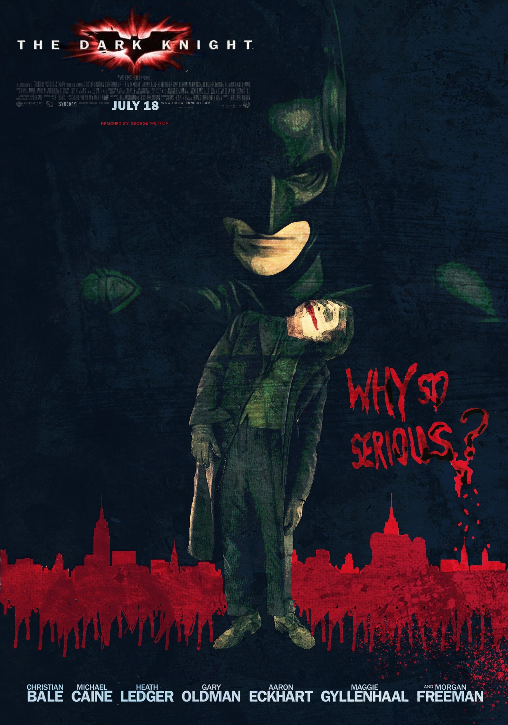 영화 《The Dark Knight》 &ndash; 줄거리, 등장 인물 소개 와 제작 스토리