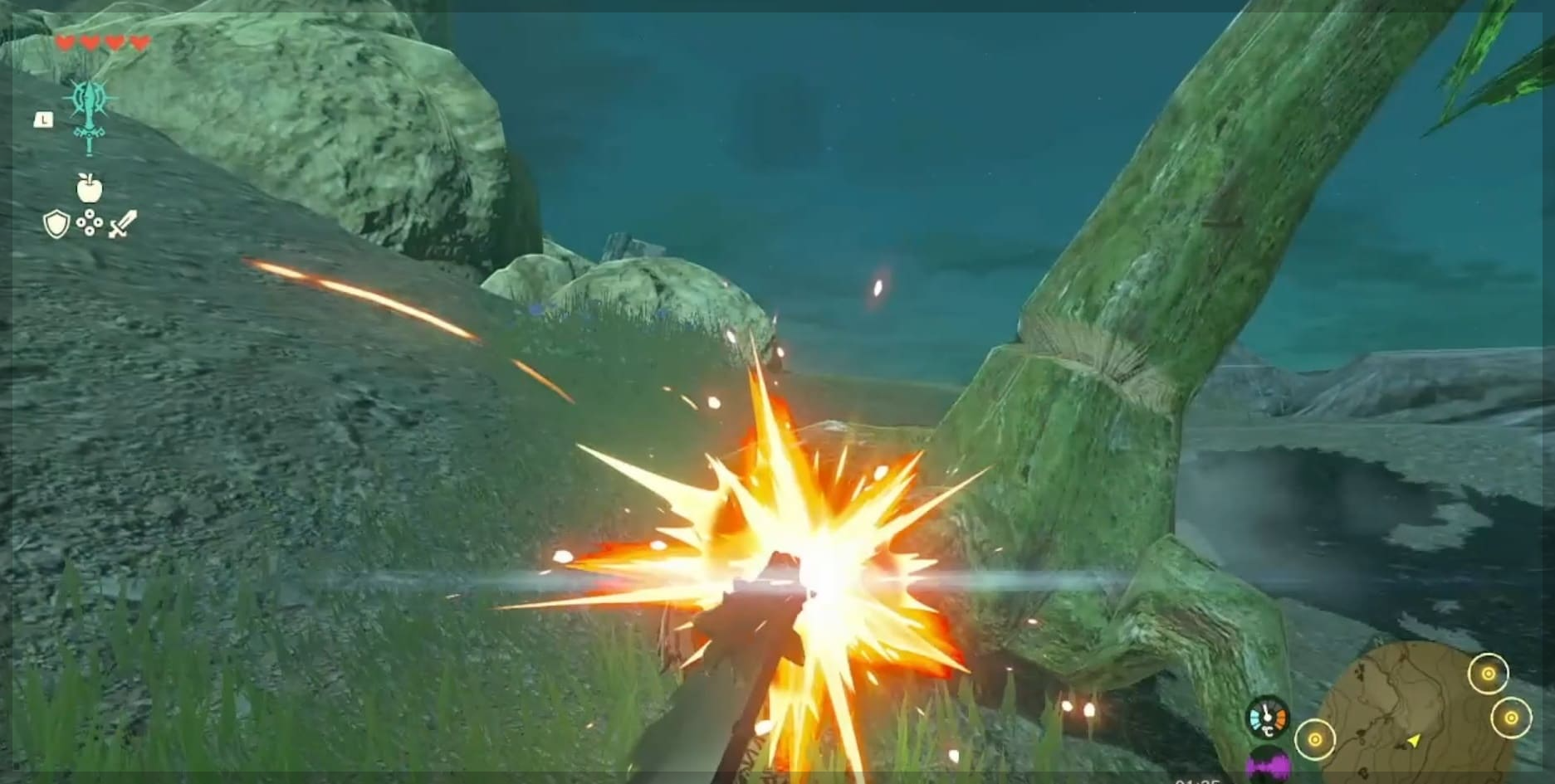 젤다왕눈 무기칸 늘리기