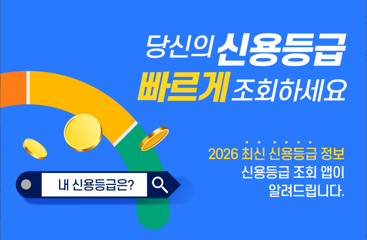 신용등급 조회 확인방법, 신용점수 조회