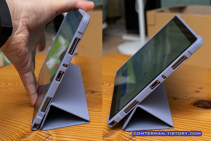 갤럭시탭A7 북커버 케이스